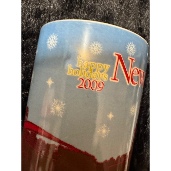 Starbucks 2009 New York Happy Holidays Coffee Mug 16 Fl Oz Limited Edition - Picture 5 of 7